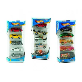 Hot Wheels ПОДАРОЧНЫЙ НАБОР 5 МАШИНОК В АССОРТИМЕНТЕ