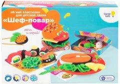 Набор для детской лепки из легкого пластилина Genio Kids Шеф-повар TA1718