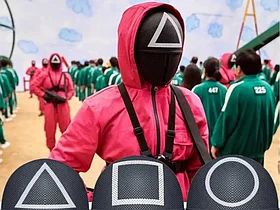 Маски Новинки из Игра Кальмара