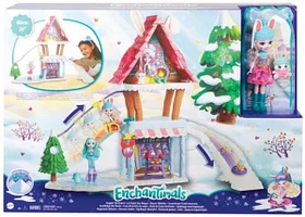 Enchantimals Игровой Набор Энчантималс "Снежная долина" Лыжный домик