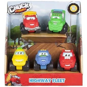 Набор машинок CHUCK & FRIENDS 5 см 5 шт/уп