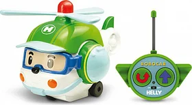 Радиоуправляемый вертолет Хэли, свет фар, сирена на крыше и звук сирены