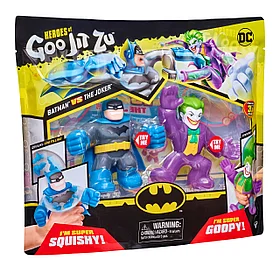 Гуджитсу Игровой набор тянущихся фигурок Бэтмен и Джокер DC ТМ GooJitZu
