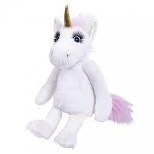 Реснички. Единорог белый 20 см