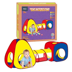 Детский игровой дом PITUSO 100 шаров Конус,90*90*90 см