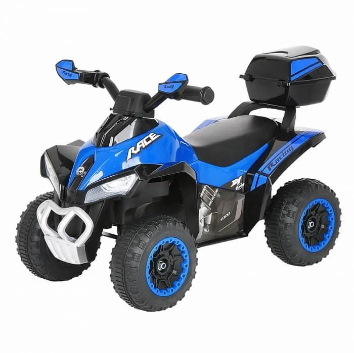 PITUSO Каталка КВАДРОЦИКЛ с багажником BLUE/ Синий
