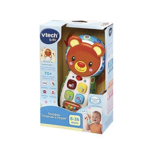 Vtech 80-502726 Телефон Отвечай и играй