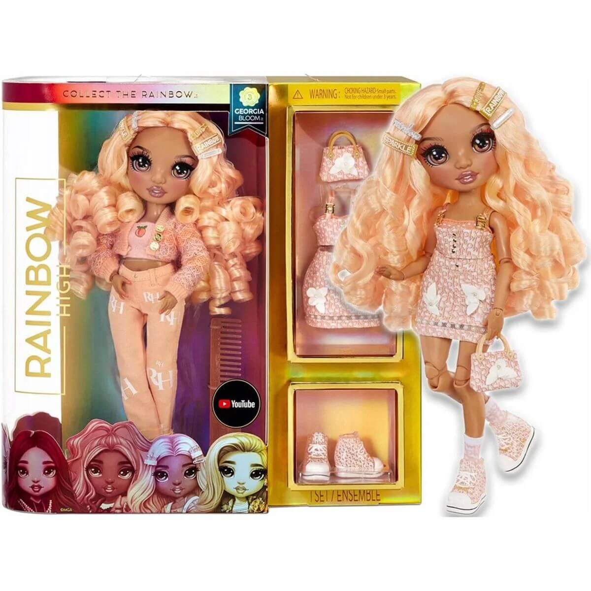 Кукла Rainbow High CORE Fashion Doll- Peach