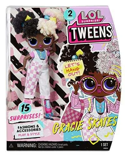 LOL Surprise Tweens Series 2 Fashion Doll Gracie Skates с 15 сюрпризами