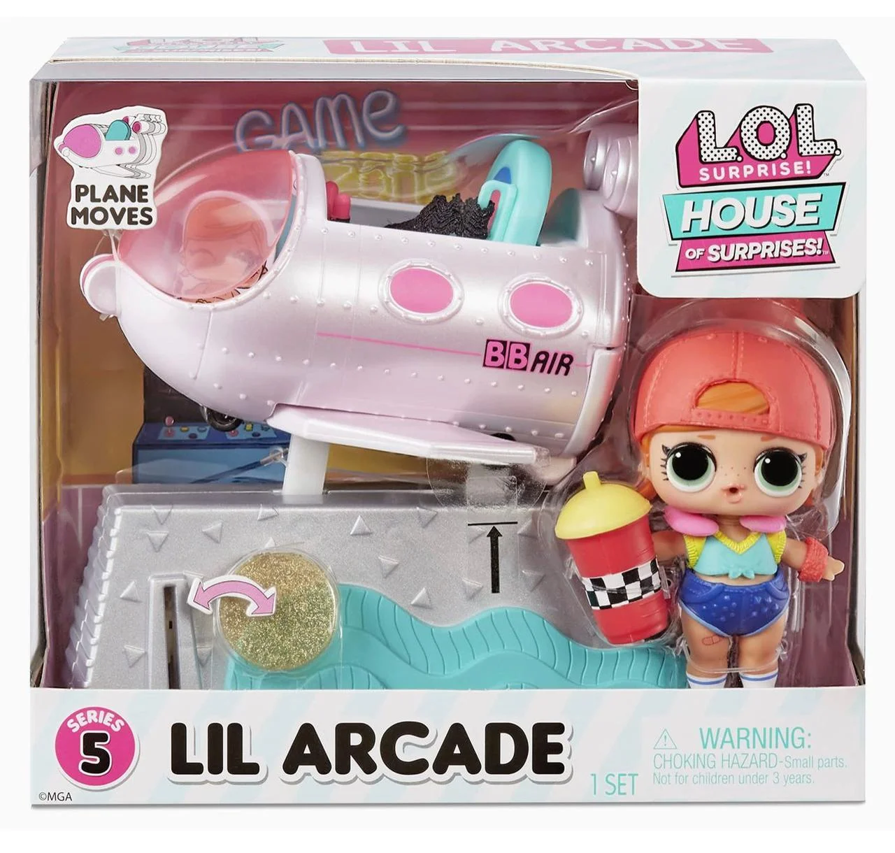 Игровой набор ЛОЛ сюрпрайз ЛИЛ Аркада со Скейтер герл - Игровой набор LOL Surprise Lil Arcade со Sk8er Grrrl