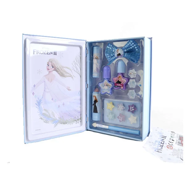 Markwins 1580364E Frozen Игровой набор детской косметики для лица и ногтей в футляре книга