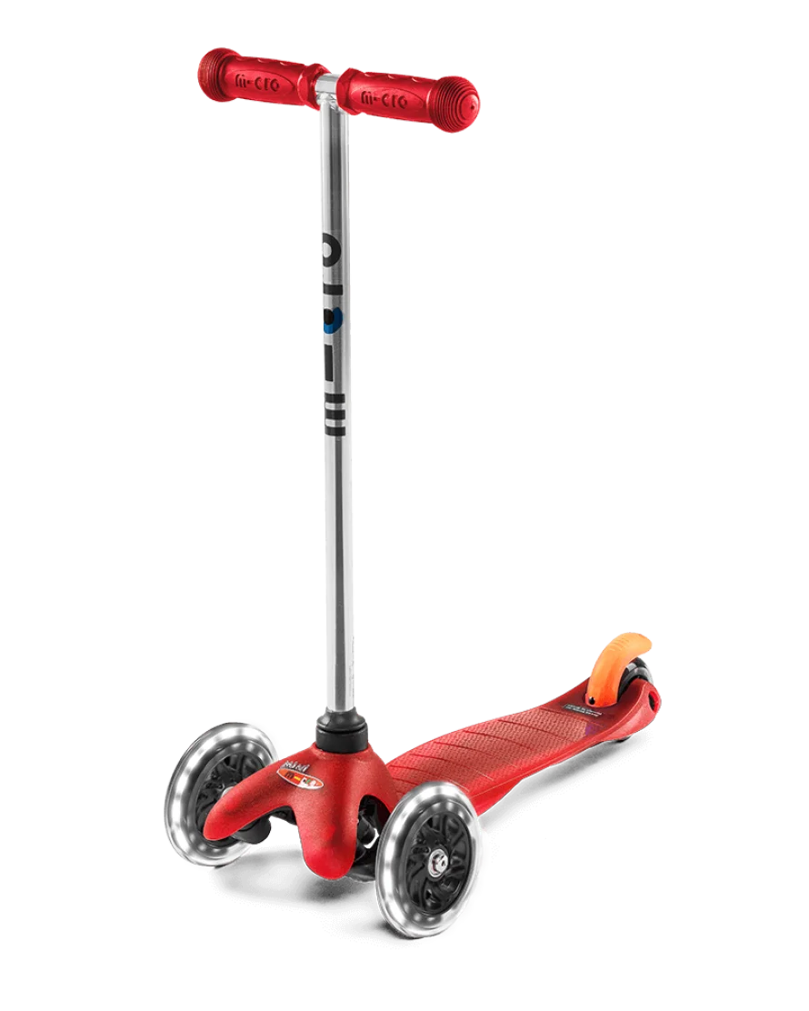 Самокат mini classic LED цвета в ассортименте