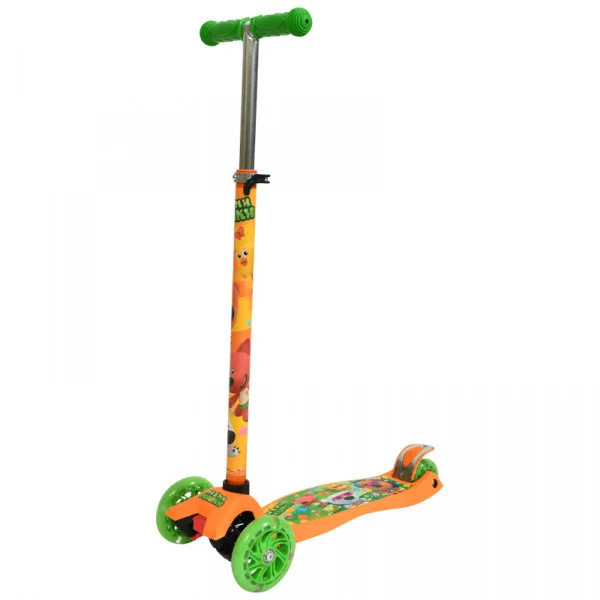 Самокат 3-х колесный МиМиМишки