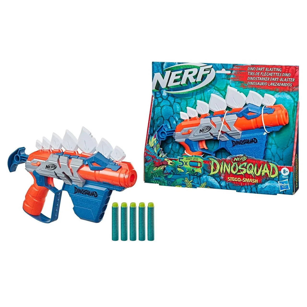 Набор игровой Hasbro (Nerf) Бластер Дино Стегосмэш