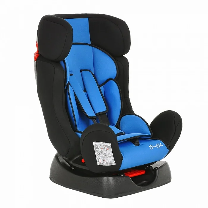 BAMBOLA Удерживающее устройство для детей 0-25 кг PILOTO Черный/Синий 2шт/кор