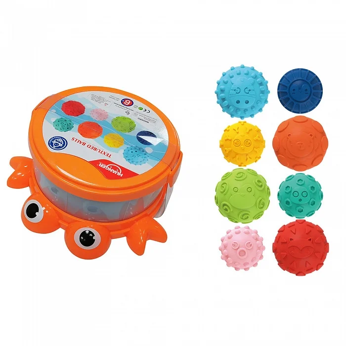 HAUNGER Набор мячиков Помощники краба,8 шт. (в кор.6 шт)