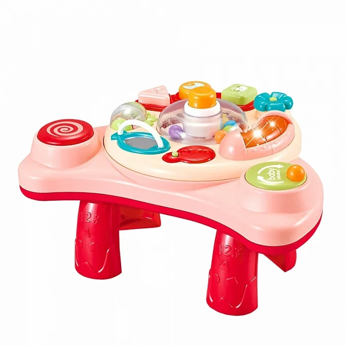 PITUSO Развивающий столик3в1 Умный Я (свет,звук) Red/Красный 38,5*34*12 см