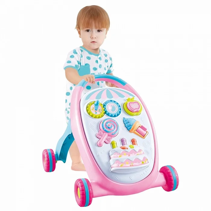 PITUSO Развивающий центр  Ходунки-каталка Сластена розовый 45*42*51 (в кор.6шт)