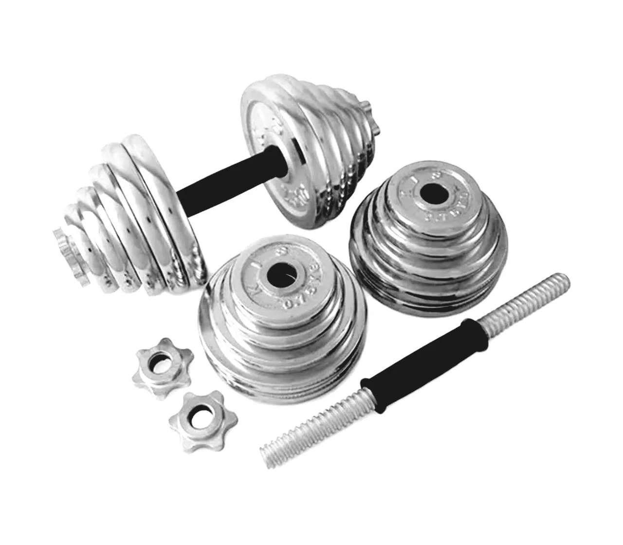 Гантель раз. хром 20+20кг Китай