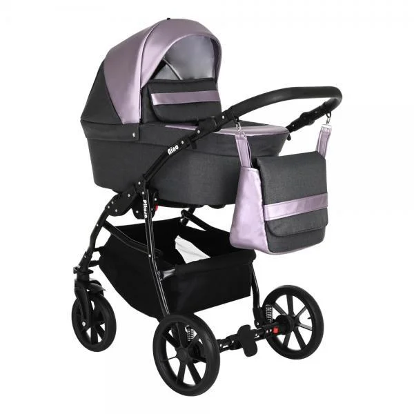 Коляска 2 в1 Pituso Nino  короб+прогулка Venus+Кожа Metalic Venus
