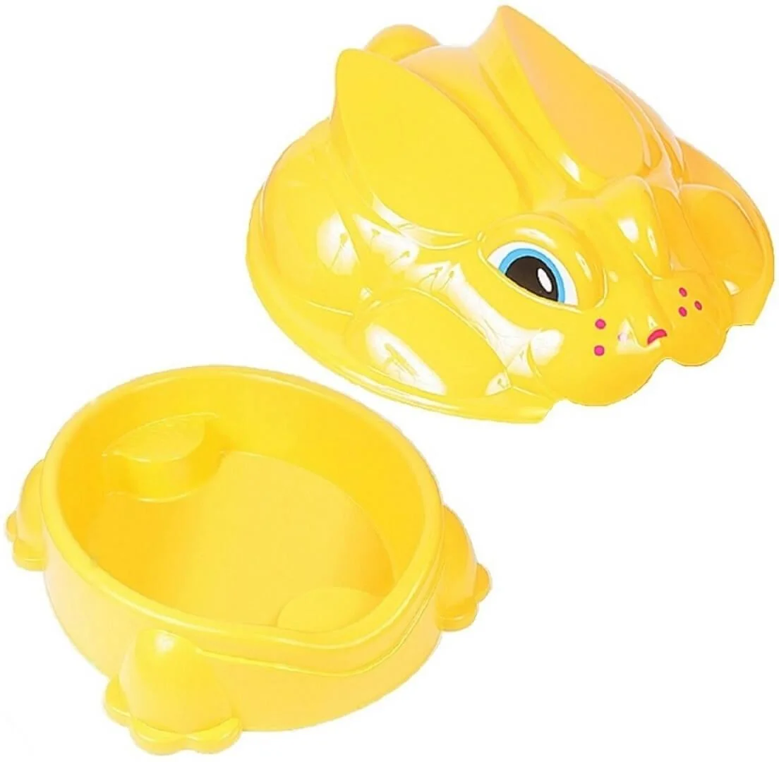 PARADISO TOYS Песочница с крышкой Кролик (84х92х46h)