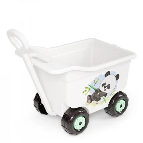 Тележка д/игр Панда, Альтернатива, большая на колесах (уп.2)
