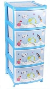 АЛЬТЕРНАТИВА Комод детский д/мал 4-х секц (уп.1)