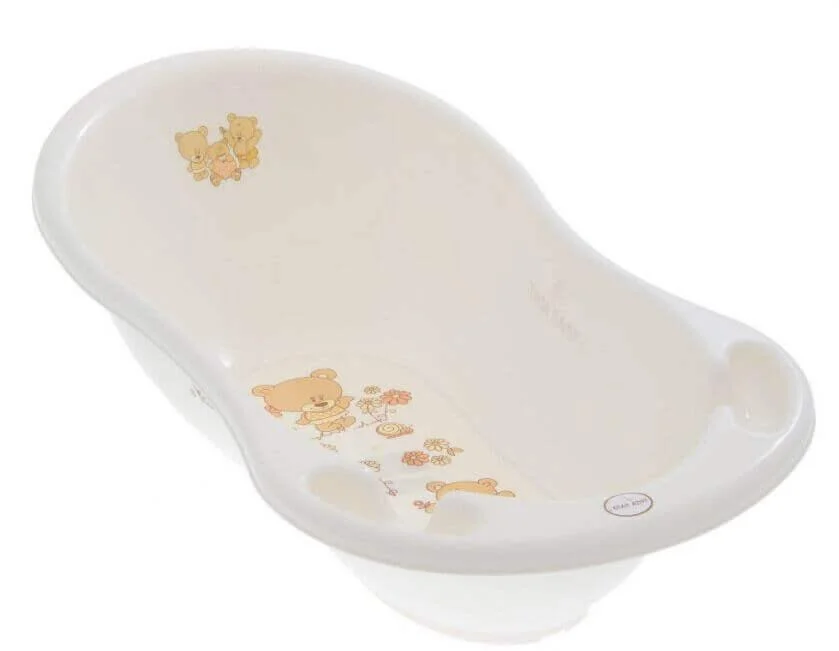 ТЕГА Ванночка 86см TEDDY (МИШКИ) бежевый