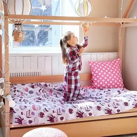 PITUSO Постельное белье 4 пр. 160*80 Пироженки