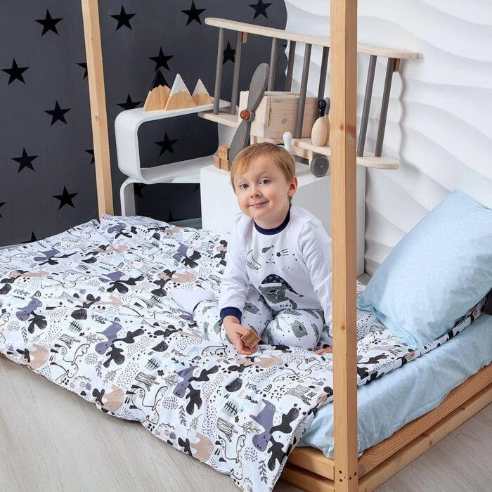 PITUSO Постельное белье 4 пр. со спальным местом 160*80 и 160*70 Исландия