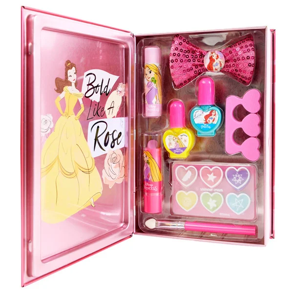 Игровой набор детской косметики для лица и ногтей в футляре (книга) Markwins  Frozen