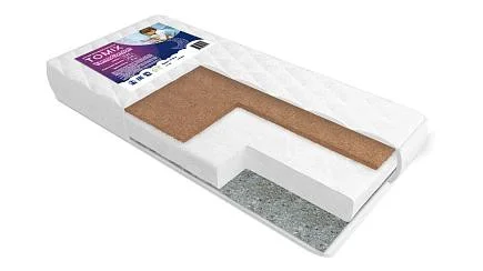 Матрас беспружинный ортопедический двусторонний TOMIX TermoComfort