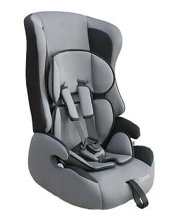 Детское автомобильное кресло ZLATEK Atlantic lux ZL513 серый группа I/II/III 9-36 кг 1-12 лет