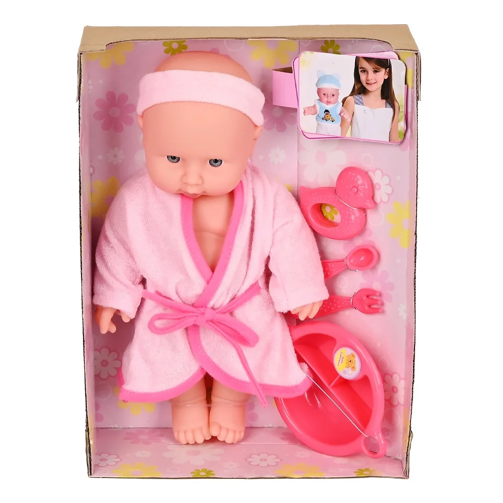 Игровой набор Pituso Пупс с аксессуарами для кормления