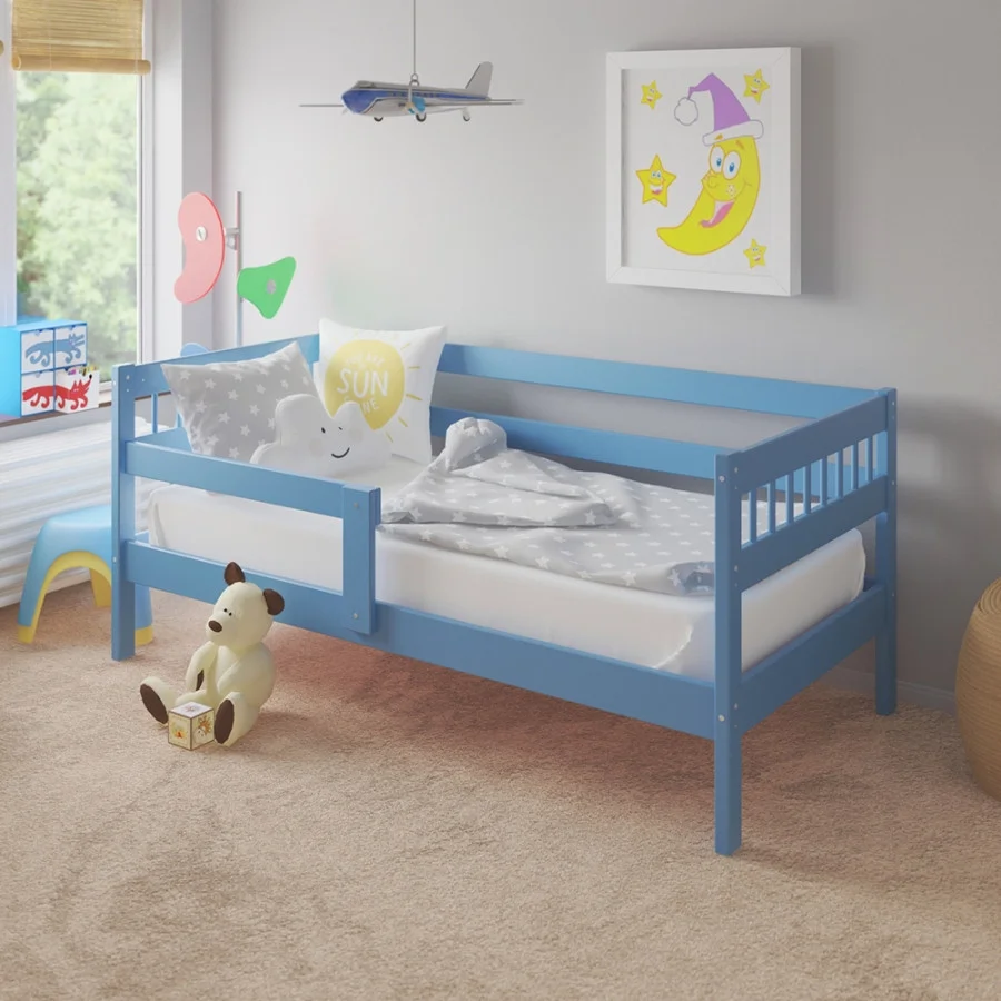 Кровать подростковая Pituso Hanna New Индиго