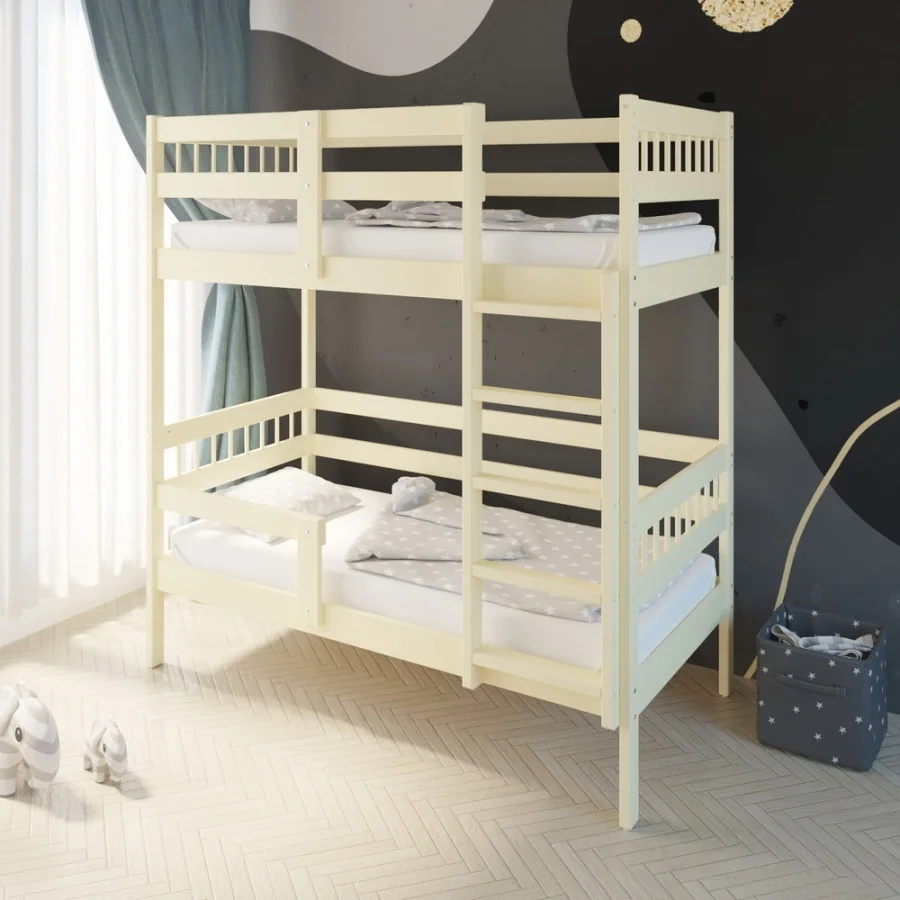 Кровать подростковая двухъярусная Pituso Hanna 2 New Бежевый