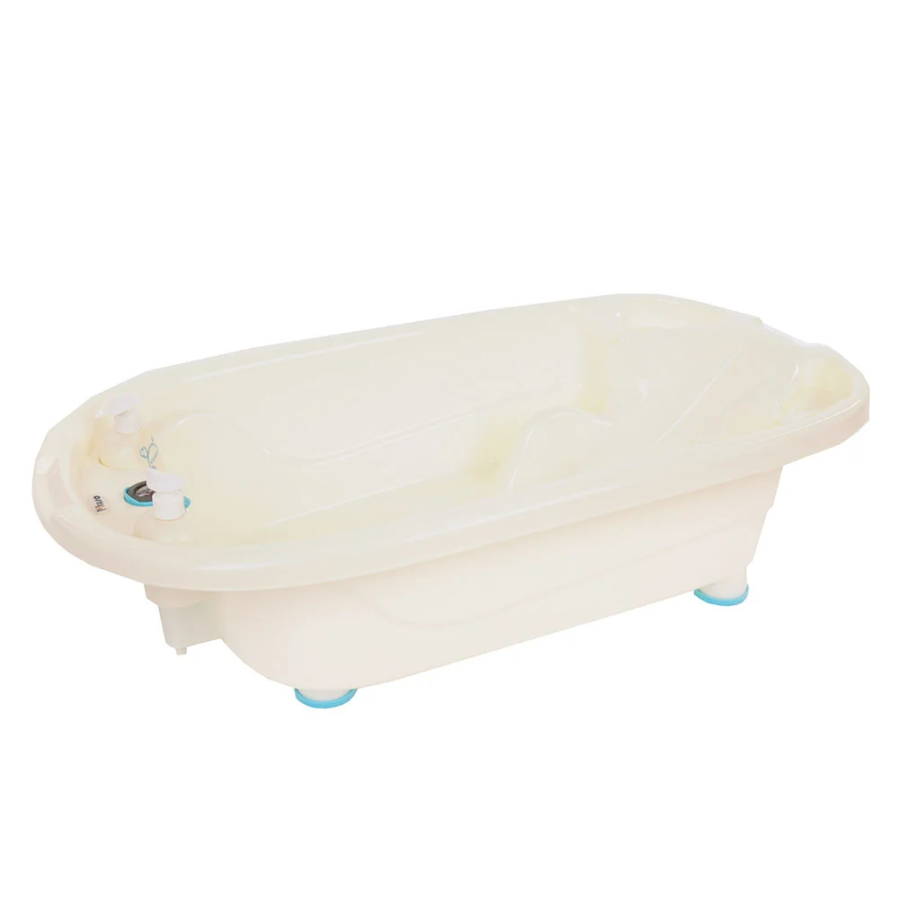 Детская анатомическая ванна Pituso со сливом голубой