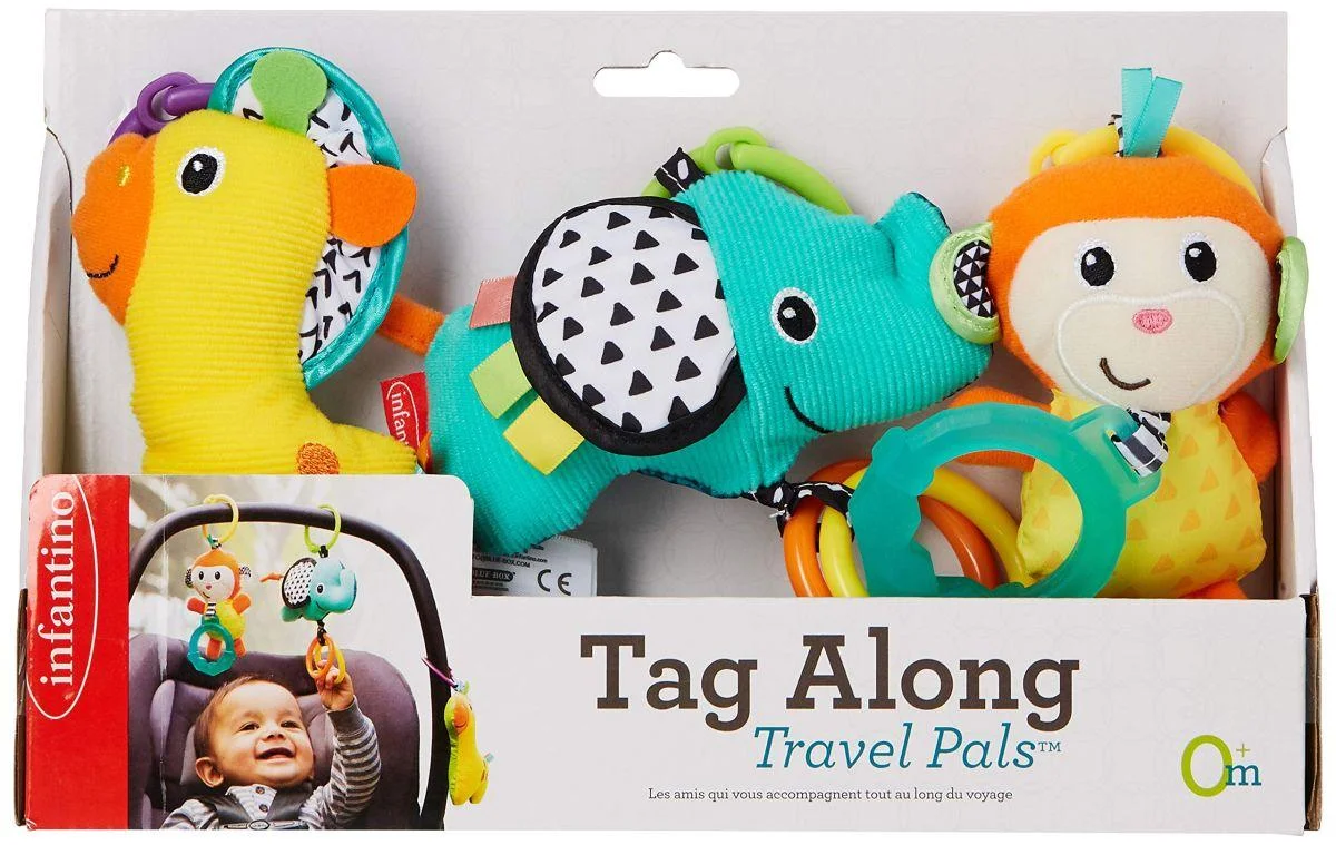 Набор подвесных игрушек Друзья Infantino