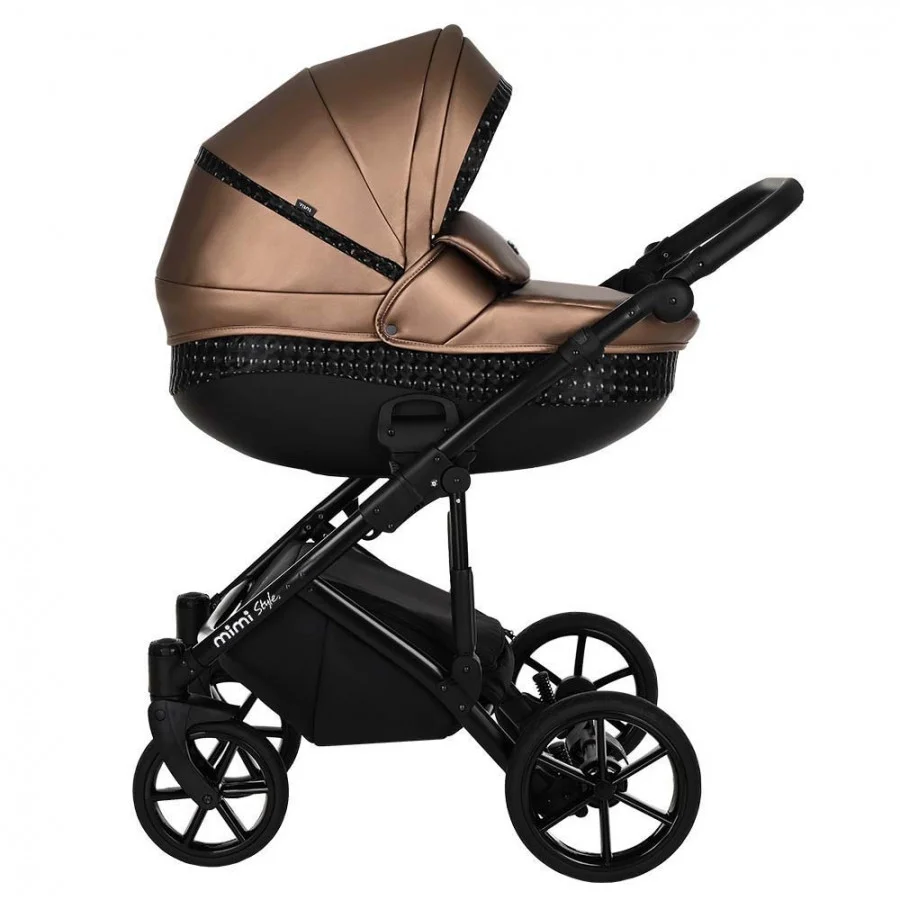 Коляска 2 в 1 Tutis Mimi Style Galaxy Brown Metallic