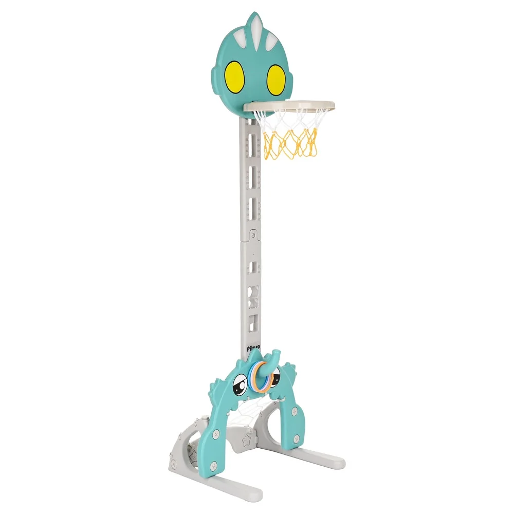 Стойка баскетбольная Pituso Ultraman с кольцебросом, футбольные ворота