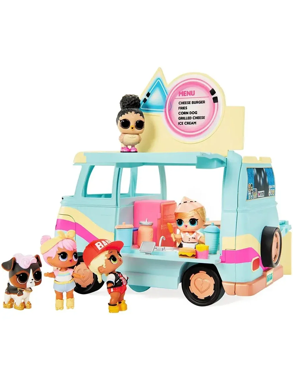 Лол Дом на колёсах 5 в 1 LOL SURPRISE GRILL GROOVE