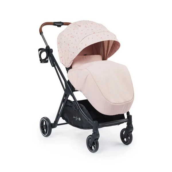 Коляска прогулочная Happy Baby "LUNA",(flowers (pink))