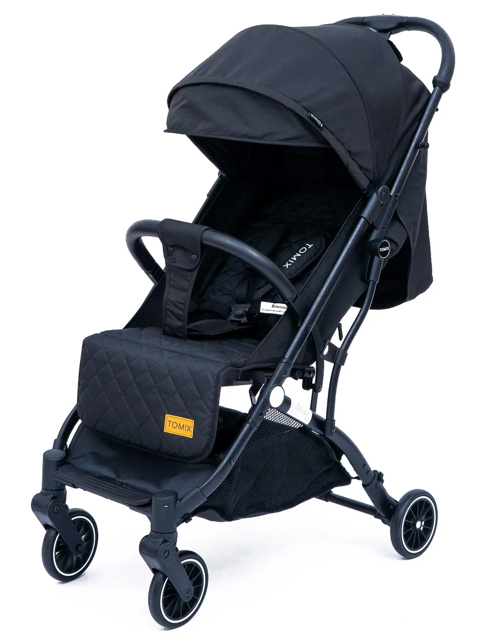 Коляска прогулочная Tomix Luna, черная