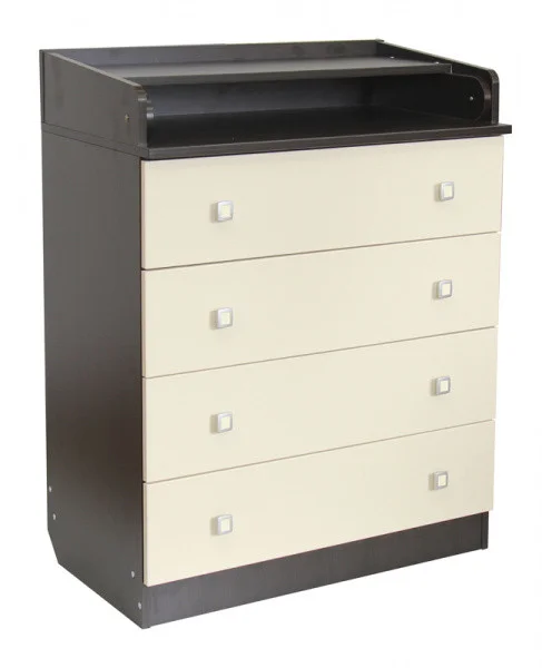 Комод детский Фея 1580 венге/бежевый