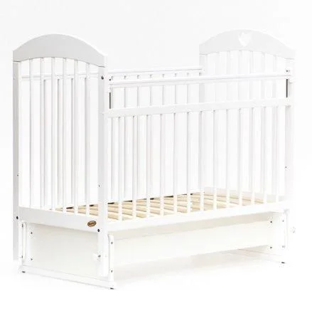Кровать детская Bambini Комфорт M 01.10.20 Белая
