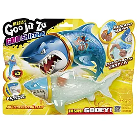 Гуджитсу Доисторический Траш Гу Шифтерс тянущаяся GooJitZu