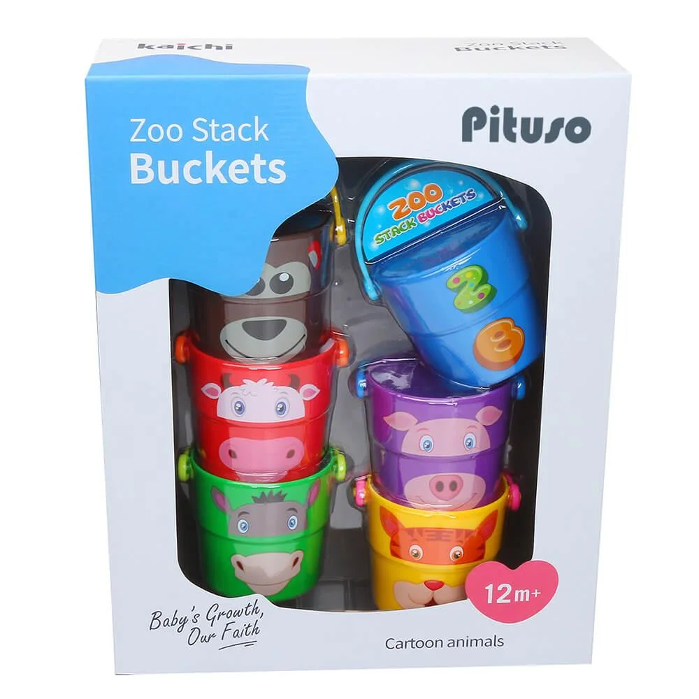 PITUSO Игровой набор ПИРАМИДКА 6 стаканчиков в кор 24шт