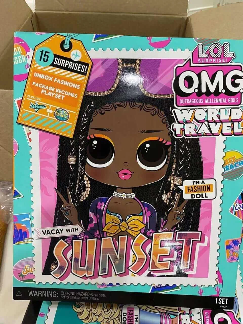 Кукла ЛОЛ ОМГ Путешествие на закате - LOL OMG World Travel: Sunset