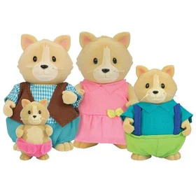 Игрушка Лил Вудзиз пупс LIL WOODZEEZ Семья котиков