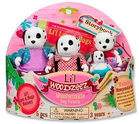Игрушка Лил Вудзиз пупс LIL WOODZEEZ Семья Собак